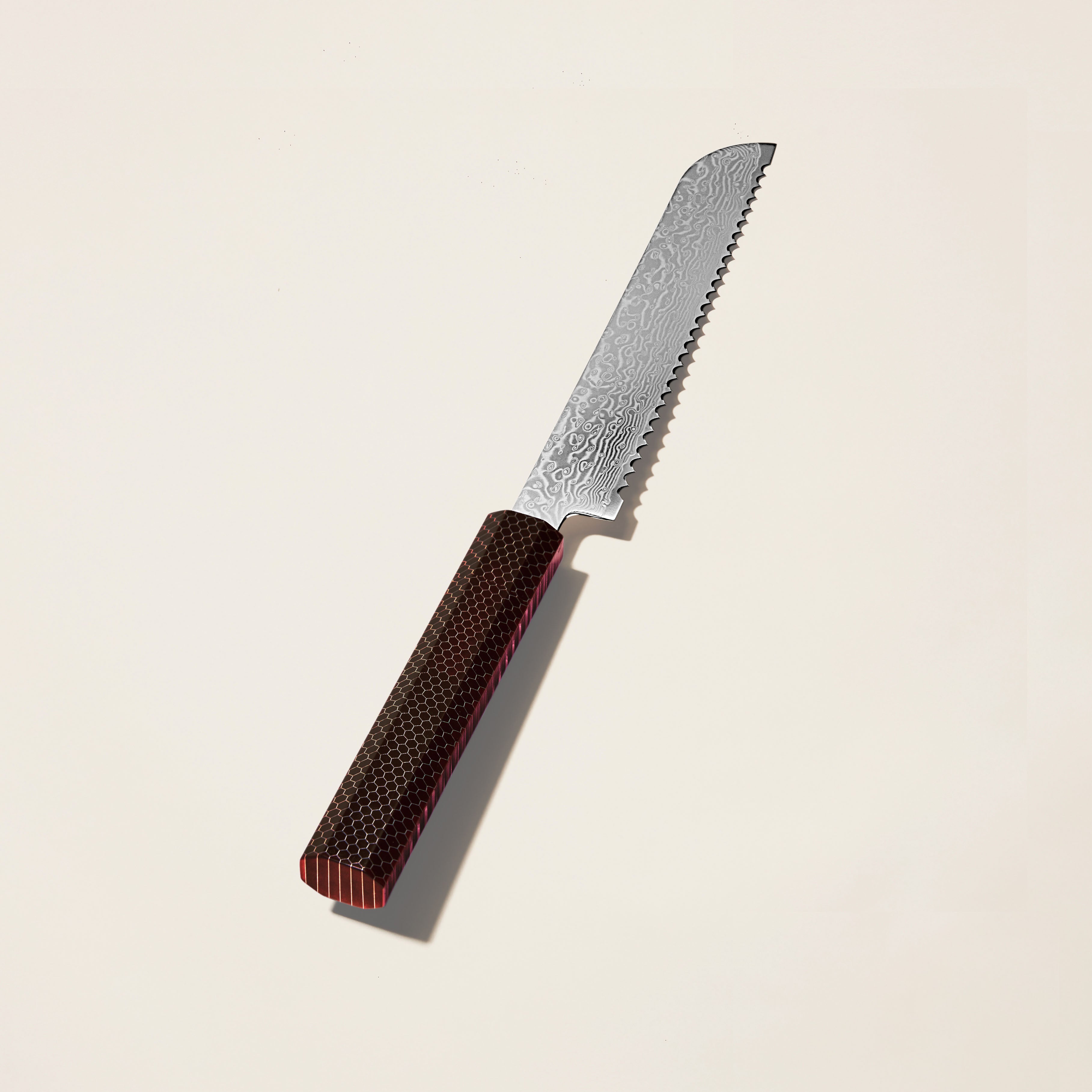 Kumo Chef Knife & Bread Knife Set - Bordeaux image 10